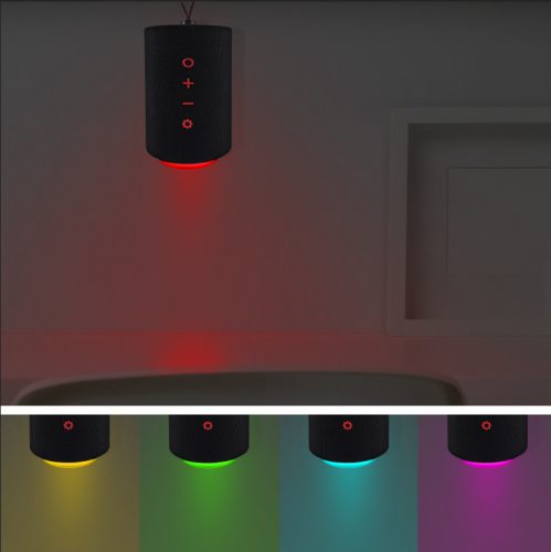 LEICKE EP18163 DJ Roxxx Beat hordozható Bluetooth hangszóró – erőteljes hangzás, vezeték nélküli lejátszás, AUX / USB / TF támogatás