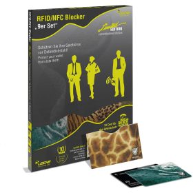   LEICKE RFID / NFC védőtok bankkártyához – TÜV tanúsítvánnyal, érintésmentes adatlopás elleni védelem