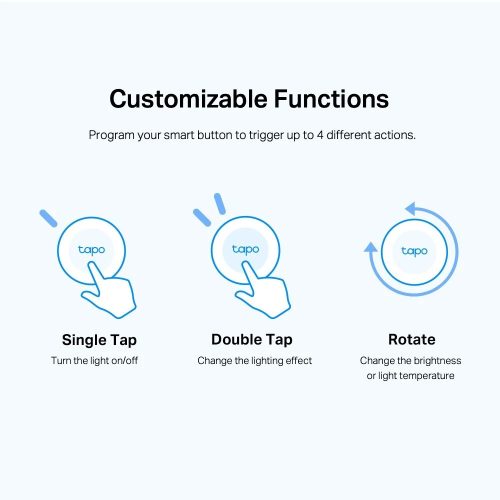 TP-LINK Tapo S200B Vezeték nélküli Fehér