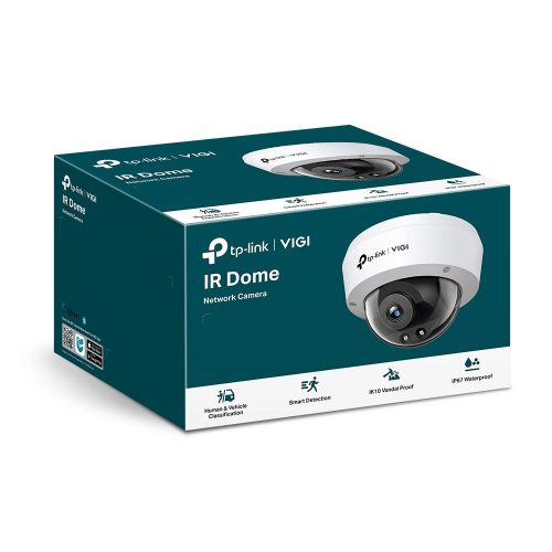 TP-LINK C230I IP dómkamera - 3MP, 4mm, IK10, IP67, H265+, IR30m, 12VDC/PoE