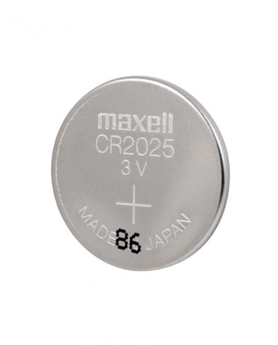 MAXELL CR2025 Gombelem, Lítium 3V, 1db-os