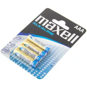 Maxell Alkáli Mikro AAA LR03 elem x 4 db