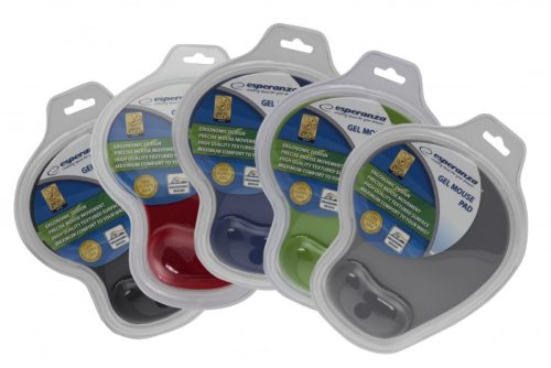 Esperanza EA137K Zselés Egérpad, Fekete