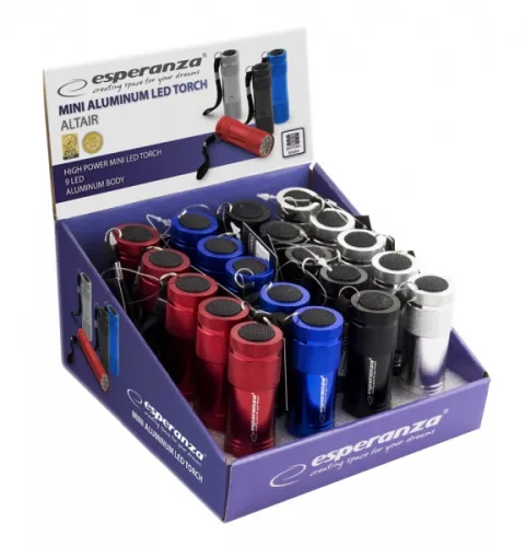 Esperanza EOT004 Elemes LED Zseblámpa 80 Lumen - véletlenszerű szín