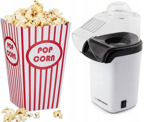 Esperanza EKP005W Poof Popcorn Készítő Gép, Fehér