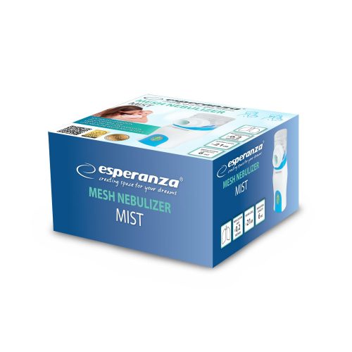 Esperanza ECN005 Mist Inhalátor, Fehér-Kék