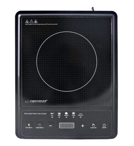 ESPERANZA EKH011 Krakatau Indukciós Fozolap, 2000 W, Fekete