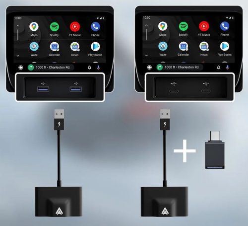 BlackBird BH1453 Carplay adapter Androidhoz multimédiás fejegységgel fekete