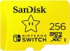 Sandisk Nintendo Switch Micro SDXC 256GB UHS-I U3 SD Kártya Nintendo Switch Játékkonzolhoz