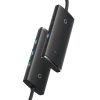 Baseus Lite 4 portos USB-A HUB adapter (USB-A > USB 3.0*4-re) 25cm, Fekete