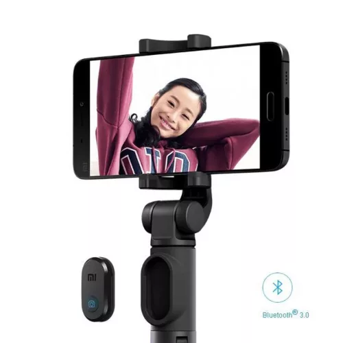 Xiaomi Mi Selfie Stick Tripod Bluetooth szelfibot és állvány, fekete