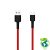 XIAOMI Mi Braided USB Type-C kábel 1 m, Piros/Fekete