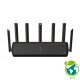 XIAOMI Mi AIoT Router AX3600 2.4 GHz és 5GHz, WiFi 6 fekete router