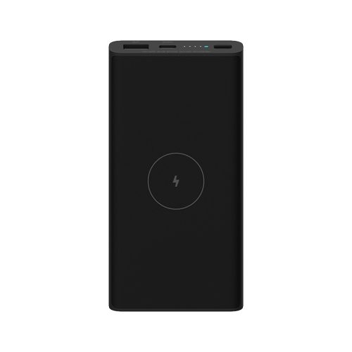 Xiaomi 10W Wireless Power Bank 10000mAh Vezeték Nélküli Külső Akkumulátor, Fekete