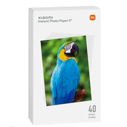Xiaomi Mi Instant Photo Paper Fotónyomtató papír 6", 40 db