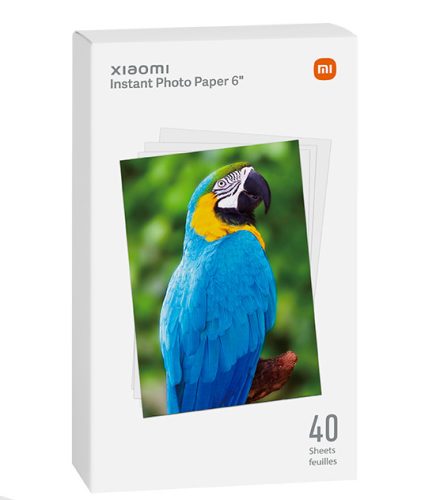 Xiaomi Mi Instant Photo Paper Fotónyomtató papír 6", 40 db