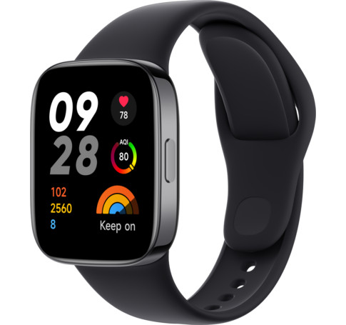 Xiaomi Redmi Watch 3 Okosóra, Fekete