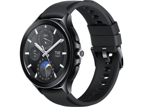 Xiaomi Watch 2 Pro - 4G LTE Fekete Fluoro Gumiszíj
