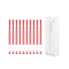   Xiaomi High-capacity Gel Pen (10-Pack) (Red) zselés toll 10-es csomag 0.5mm piros tinta