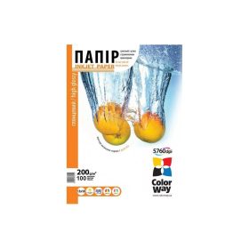 COLORWAY Fotópapír, magasfényű, 200 g/m2, 13x18, 100 lap
