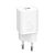 Baseus Super Si Quick Charger Kompakt Gyorstöltő Type-C 20W 3A EU, Fehér