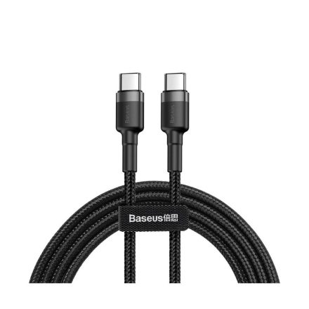 Baseus Caful USB-C Kábel, 1m, Quick Charge 3.0 3A 60W, Fekete