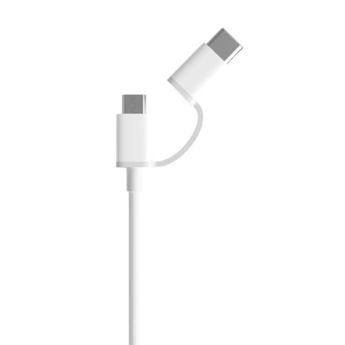 Xiaomi Mi 2-in-1 USB kábel (USB to Micro USB & USB Type-C, 30cm)
