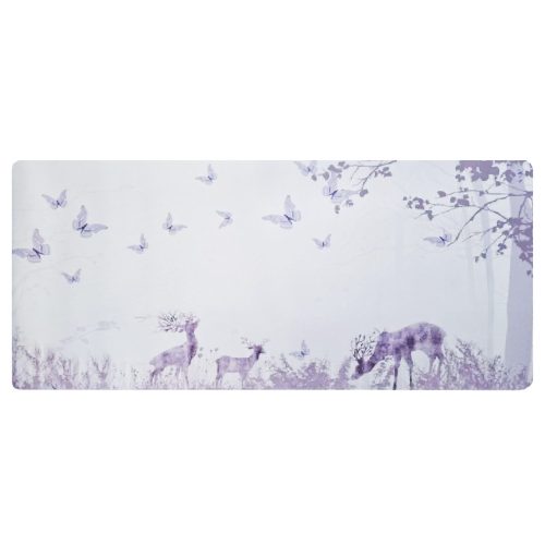 Nyomtatott Csúszásgátló Egérpad 90 cm*40 cm, Szarvasok és Pillangók