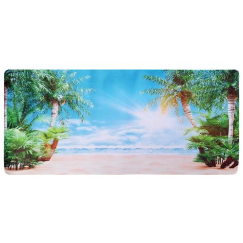 Nyomtatott Csúszásgátló Egérpad 90 cm*40 cm, Trópusi Tengerpart