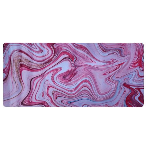 Nyomtatott Csúszásgátló Egérpad 90 cm*40 cm, Rózsaszín Márvány