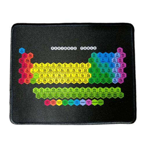 Nyomtatott Csúszásgátló Egérpad 24.5 cm x 19.5 cm, Periódusos Rendszer