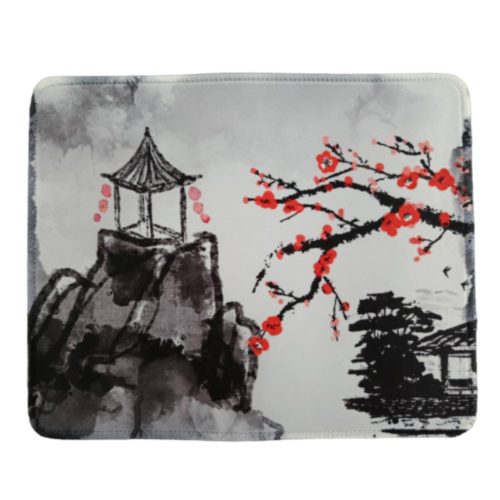 Nyomtatott Csúszásgátló Egérpad 24.5 cm x 19.5 cm, Viskó a Hegyekben