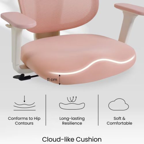 FlexiSpot BS5 ergonomikus irodai szék, fekete – hálós háttámla, állítható karfák és modern megjelenés