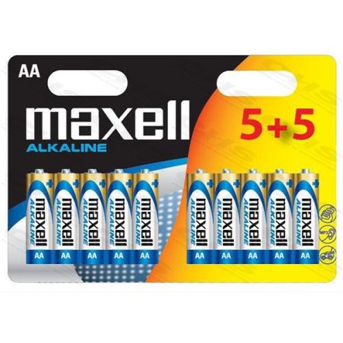 MAXELL Alkálielem LR-6 AA 10db-os