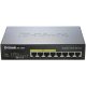 D-LINK Switch 8x1000Mbps (4xPOE) Menedzselhető Fémházas Asztali, DGS-1008P/E