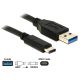 DELOCK kábel USB 3.2 Gen 2 Type-A > Type-C 1m