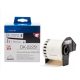 BROTHER Etikett címke DK-22251, White Continuous Length Paper Tape, Black/Red on White, 62mm x 15.24M / 2-3/7" x 50"