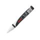 UNI Chalk Marker Pen PWE-5M Medium Bullet Tip - White