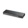 ZYXEL Switch 24x1000Mbps + 4xGigabit kombó SFP+, Fémházas Menedzselhető, Rackes (24xGbE port), GS1920-24V2-EU0101F