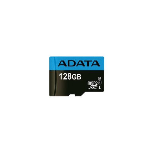 ADATA Memóriakártya MicroSDXC 128GB + Adapter UHS-I CL10 (100/25)