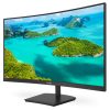 PHILIPS Ívelt VA monitor 23.6" 241E1SCA, 1920x1080, 16:9, 250cd/m2, 4ms, VGA/HDMI, hangszóró