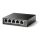 TP-LINK Switch 5x1000Mbps (4xPOE+), TL-SG1005LP