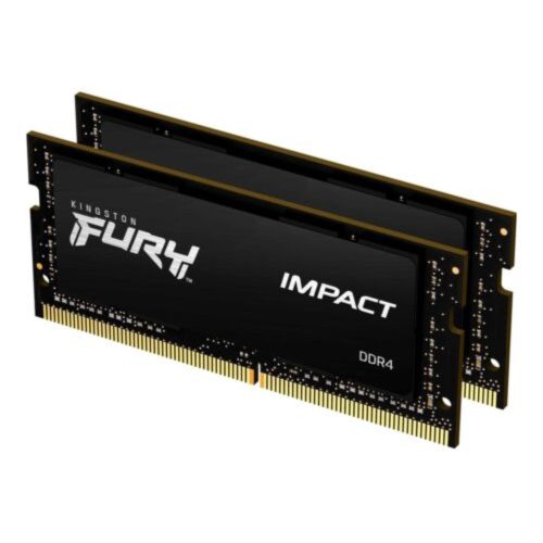 KINGSTON FURY NB Memória DDR4 64GB 3200MT/s CL20 SODIMM (Kit of 2) Impact