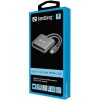 SANDBERG USB-C dokkoló, USB-C Mini Dock HDMI+USB