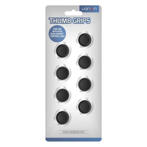 VENOM PS5 Kiegészítő Thumb Grips Fekete (4-PACK), VS5003