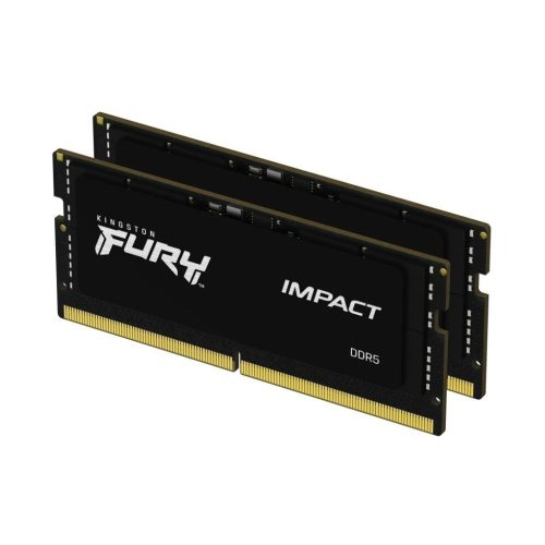 KINGSTON FURY NB Memória DDR5 32GB 4800MT/s CL38 SODIMM (Kit of 2) Impact PnP