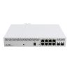 MIKROTIK Cloud Smart Switch 8x1000Mbps + 2x10000Mbps SFP+, Menedzselhető, Rackes - CSS610-8P-2S+IN