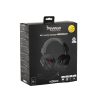 KONIX - DRAKKAR PC Bodhran 7.1 Fejhallgató Vezetékes Gaming Stereo Mikrofon, Fekete