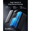 ANKER Powerbank GaNPrime 24000mAh, 140W, USB-C Input/Output, USB-A+USB-C Output, fekete - A1289011