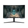 SAMSUNG Ívelt Gaming&Smart 240Hz VA monitor 32" G65B, 2560x1440, 16:9, 350cd/m2, 1ms, DP/2xHDMI/2xUSB/LAN/WiFi/BT, Pivot